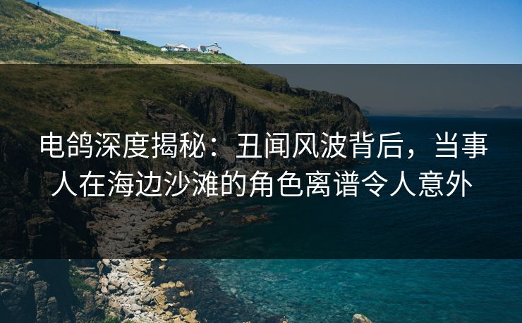 电鸽深度揭秘：丑闻风波背后，当事人在海边沙滩的角色离谱令人意外